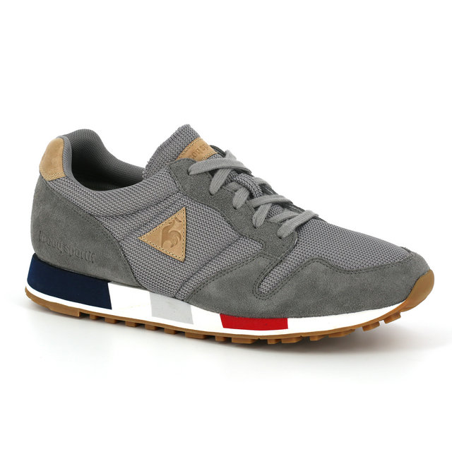 Chaussures Omega MIF Mesh/Suede Le Coq Sportif Homme Gris